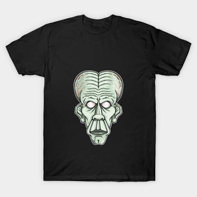 The Brain T-Shirt by OutdoorMayhem